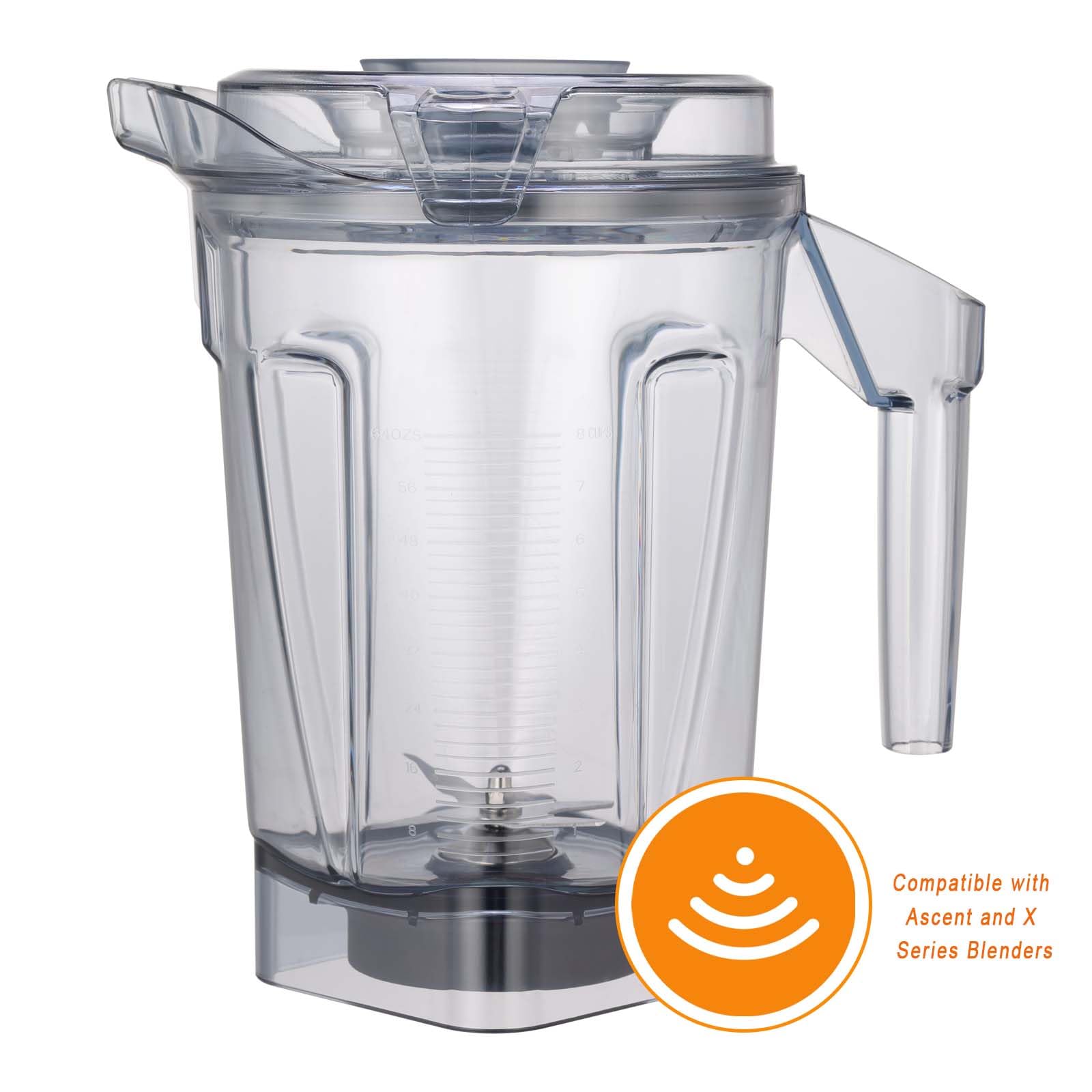 Amazon.com: EastFune for Blenders 64oz Ascent Container, replace
